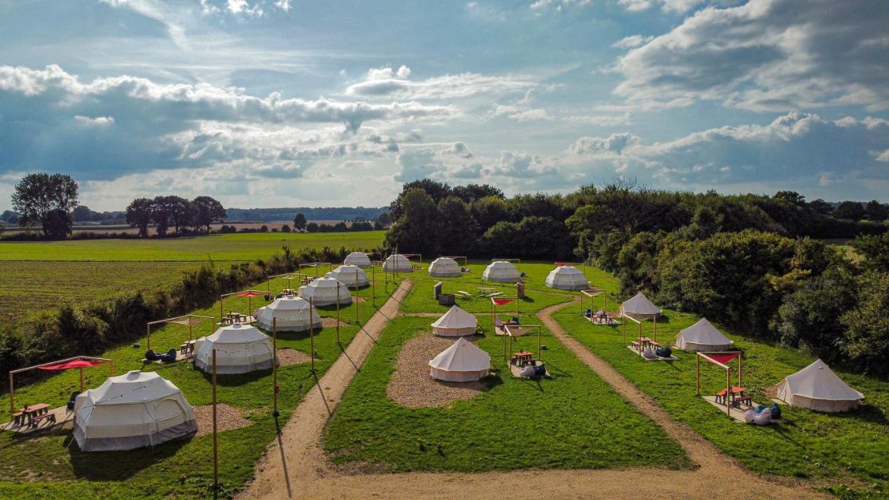 Hotel Domo Camp - Nature Glamping Hof Viehbrook Rendswuhren Exterior foto